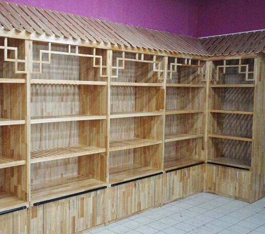 木制超市貨架 木制超市貨架