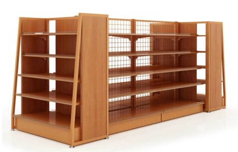 木制超市貨架 木制超市貨架